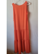 NWT Elizabeth and James Maxi Dress – Size S – Orange – NEW - $950.18 MXN