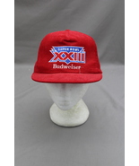 Vintage Budweiser Hat - Superbowl 23 Corduroy - Adult Snapback - $62.43 CAD