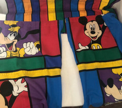 Disney Color Block Curtains  Handmade Valance 80 x 17 Curtain 32 x 37 in... - £18.49 GBP