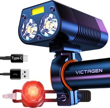 Victagen Bike Lights: 5000 Lumens 3Led Bike Lights For Night, 2022 Newest Model. - £34.57 GBP