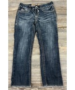 Hydraulic Jeans Lola Crop Capri Low-Rise Stretch Embellished Womens 3/4 ... - £7.76 GBP