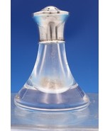 Steuben Glass Crystal Pepper Shaker with Sterling Silver Cap 3&quot; Modern (... - $147.07 CAD