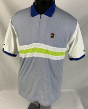 Vintage Nike Challenge Court Polo Shirt Tennis Agassi Sampras Medium Swo... - £56.33 GBP