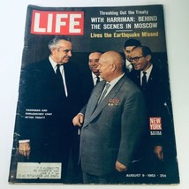 VTG Life Magazine August 9 1963 - W. Averell Harriman &amp; Nikita Khrushchev - £9.90 GBP