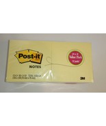 Post-it Sticky Notes 654-12VAL, 12 pads x 90 sheets, 3&quot; x 3&quot; Total 1080 ... - $8.54