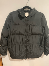 Urban Outfitters Puffer Jacket-Black-Silence+Noise Heavyweight Womens Euc Small - £13.51 GBP