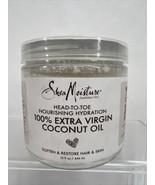 Shea Moisture Head-Toe Nourishing 100% Extra Virgin Coconut Oil, Hair Bo... - £7.94 GBP