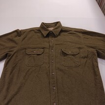 C.E. Schmidt Workwear RN#129746 Men's Brown Cotton Heavyweight Shirt Size XLT image 11