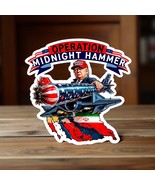 Operation Midnight Hammer Sticker Decal Trump Iran Sticker Decal Bunker ... - $5.41 CAD+