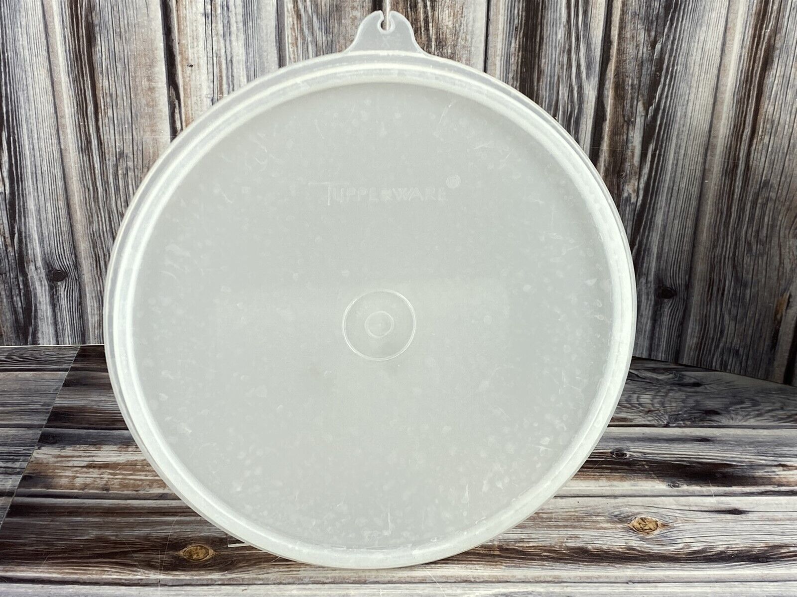 T77 Tupperware Replacement Round Container Lid 228 - Clear Colorless - 7... - $5.94