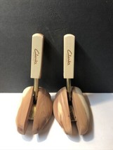 Men&#39;s Clark 1 Pair Shoe Trees Stretchers Wood and Metal Size M - $23.40