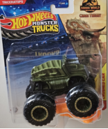 Hot Wheels Monster Trucks Jurassic World Chaos Theory TRICERATOPS - £11.20 GBP