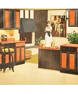 1966 Cyanamid Formica Brand Red Black Kitchen Advertisement Home Decor D... - $551.07 MXN