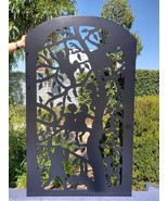 Contemporary Designer Children Metal Gate, Custom Art Pedestrian Walk Th... - $1,349.00