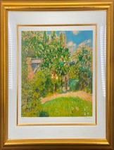 Pierre-Auguste Renoir Les Marronniers Roses Jardin Paysage Art - £1,844.60 GBP