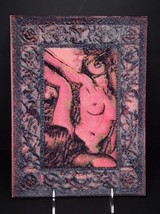 1972 Original William Weege Erotic nude 3 way Flocked glitter 1/1 - £128.01 GBP