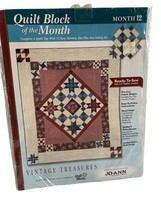 Vintage Treasures Ocer the Rainbow Quilt Block of the Month 12 by Joann Fabrics - £10.22 GBP