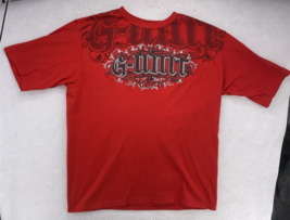 G-Unit T-Shirt Men Size XL Hip Hop Logo 50 Cent Music Rap Y2K Red Gorill... - £15.65 GBP