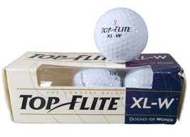 Top Flite XL-W (3) Golf Balls Designed For Women 1994 Vintage Spalding ~ Unused - £1.38 GBP