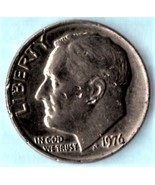 1976 Roosevelt Dime - Circulated moderate wear - €6,00 EUR