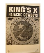 Kings X Poster Tour Galactic Cowboys KingsX Concert - $370.43 CAD