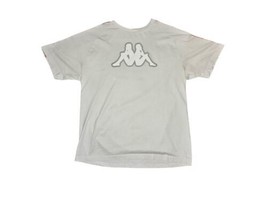 Kappa Logo Tape Avirec 2 Man White Orange T-Shirt Regular Fit Streetwear... - $14.25