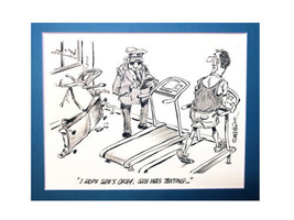 &quot;DARWIN&#39;S LAW&quot; a Bolinger signed original cartoon - £18.15 GBP