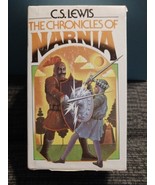 Chronicles Of Narnia Book Box Set Paperback 1970 1st Ed. Collier Vintage - £31.15 GBP