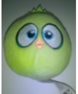 Angry Bird Hatchlings Green Bird Plush Stuffed Animal 4&quot; Used Burger King 1 - £10.39 GBP