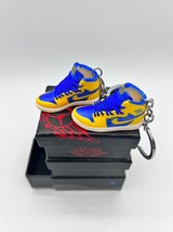 Jordan Mini Shoe Keychain Single or Pair with Box Option, Sneaker Keyring - $10.48+