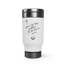 Stainless Steel Pisces Travel Mug with Handle, 14oz - £10.58 GBP