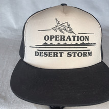 Operation Desert Storm Mesh Foam Trucker Hat Best Cap, Snapback Plane USA - £7.44 GBP