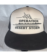 Operation Desert Storm Mesh Foam Trucker Hat Best Cap, Snapback Plane USA - $9.46