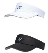 Yonex Suncap Unisex Tennis Visor Cap Sportswear Sun Cap Black White NWT ... - $32.90