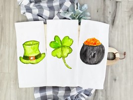 St. Patrick&#39;s Day Towels, Irish Tea Towels, St. Patrick&#39;s Day Gift, St. Patrick&#39; - £12.65 GBP