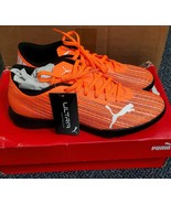 New Men&#39;s Puma Ultra 4.1  TT Shocking Orange/Puma Black Soccer Cleats Si... - $68.37 CAD