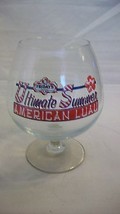 Tgi Friday&#39;s Ultimate American Luau Brandy Snifter With Logos - £22.42 GBP