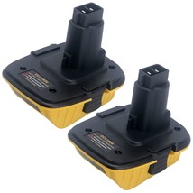 2-Pack Dca1820 Adapter Replacement For Dewalt 18V To 20V Battery, Compatible Wit - £31.96 GBP