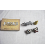 Jumanji Game Parts Rhino, 2 Rescue Dice, 1 Pawn 24 Danger Cards MB 1995 - $151.44 MXN