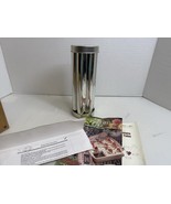 THE PAMPERED CHEF Bread Tube /  Flower #155 &amp; Potholder NEW Stainless Steel - €17,89 EUR