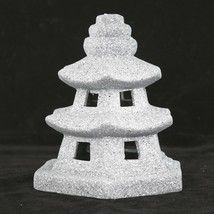 Miniature Ceramic Pagoda / Lantern for Bonsai and Zen Garden - 5&quot;x 4.25&quot;... - $17.49