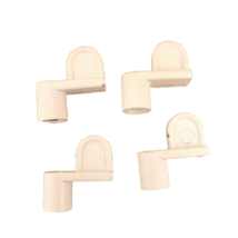 5/16&quot; Sunscreen Clips  WHITE PACK OF 4  Window Screen Metal Diecast Die ... - $73.87 MXN