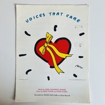  Embark on a Heartfelt Musical Journey &quot;VOICES THAT CARE&quot; Sheet Music!  - £6.42 GBP