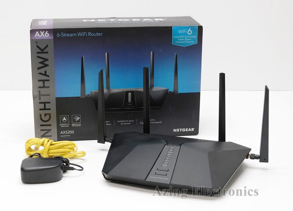 NETGEAR RAX48 Nighthawk AX5200 Wi-Fi 6 Router - $54.99