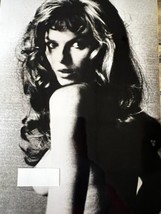 Julie Ege 1970&#39;s pin-up Norwegian movie star sexy pose 8x12 inch real photograph - £12.57 GBP