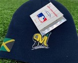 Rare Milwaukee Brewers Jamaica Caribbean Black Beanie Hat Baseball Cap -... - $27.18