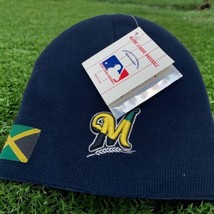 Rare Milwaukee Brewers Jamaica Caribbean Black Beanie Hat Baseball Cap -... - $27.18