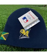 Rare Milwaukee Brewers Jamaica Caribbean Black Beanie Hat Baseball Cap -... - $27.18