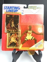 1993 Starting Lineup SLU Larry Johnson MOC Charlotte Hornets NBA Kenner - £8.37 GBP