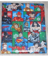 DC Comics Justice League USA Christmas Wrapping PAPER 20 SQ FT Folded - £3.14 GBP